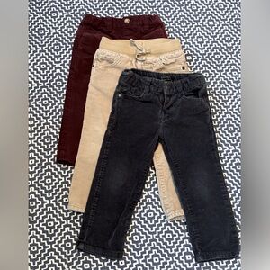 Bundle: Mayoral, Vineyard Vines, and Baby Gap corduroys 2t